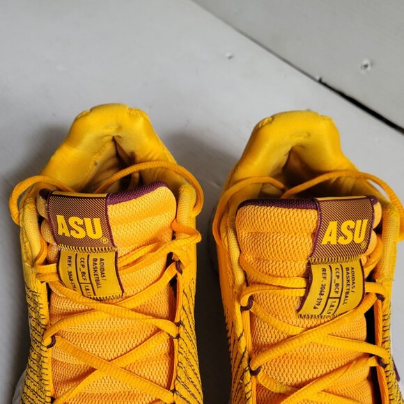 Adidas ASU Basketball Low Sneaker Shoes (Probounce) # B41866 - Men’s size 10.5 - Picture 5 of 10